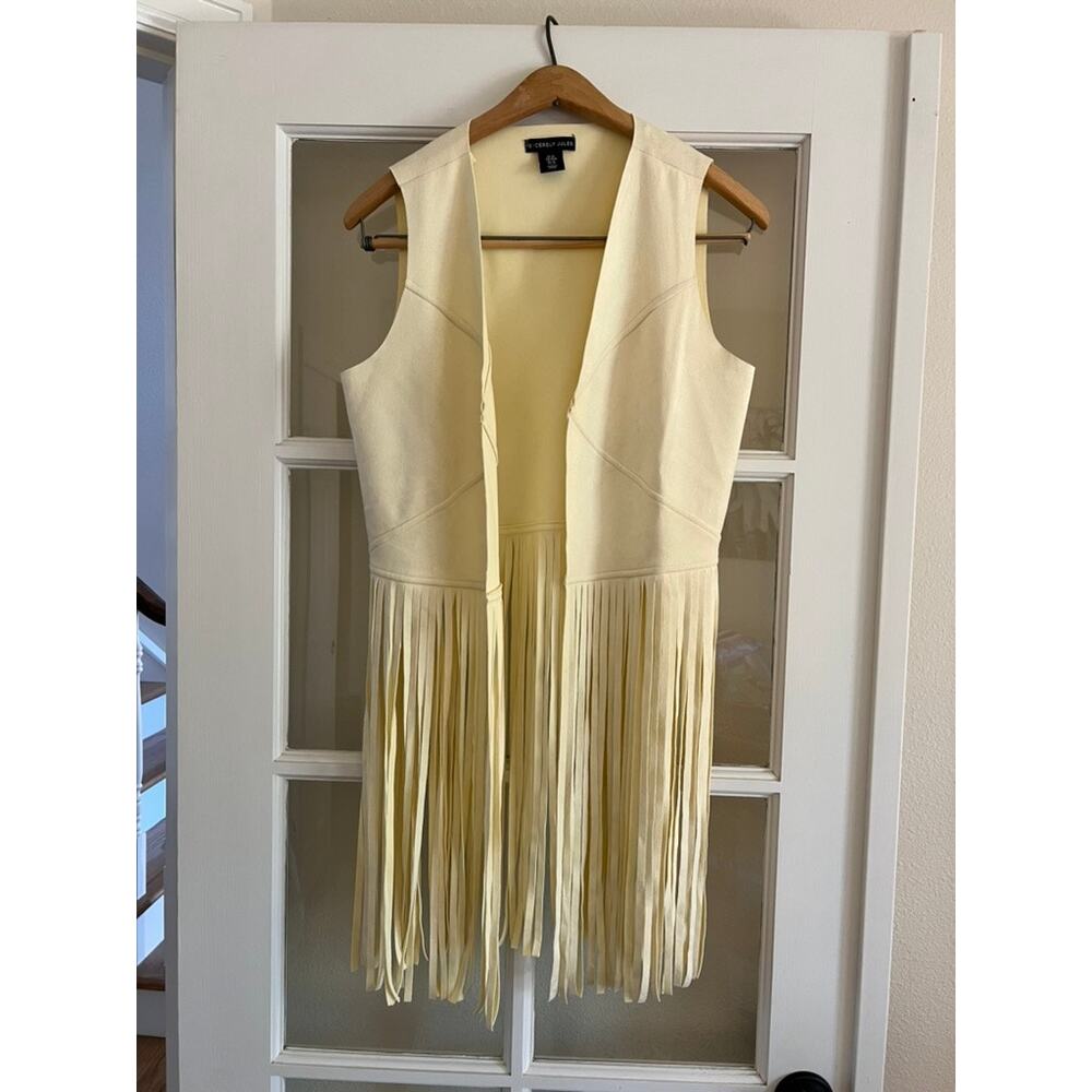 Sincerely Jules Festival Ready Fringe Western duster vest